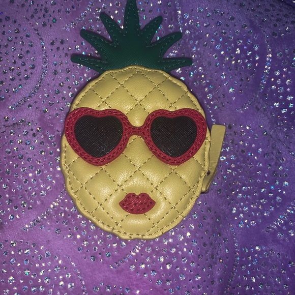 NWOT SUPER RARE KATE SPADE PINEAPPLE COIN PURSE - Picture 2 of 4